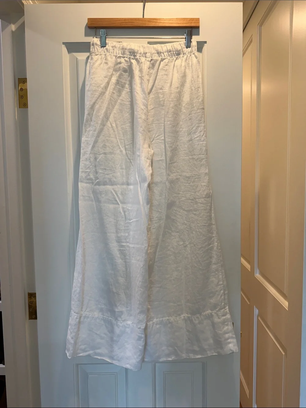 Zara linen palazzo pants like new